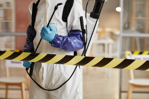 Professional Blood Cleanup technician working in Kimberly, WI